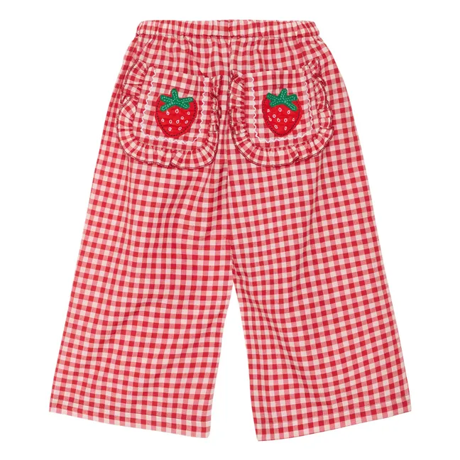 Pantalones Saxo Vichy - Colección infantil | Rojo