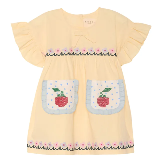 Abito in cotone biologico Ohio - Collezione bambino | Giallo chiaro
