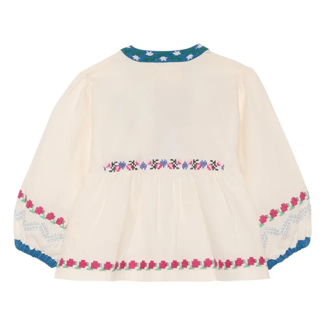 Blouse Falka Coton Bio - Collection Enfant | Ecru