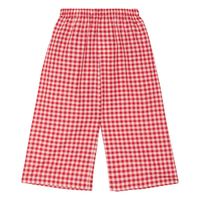 Saxo Vichy pants - Children's collection | Red