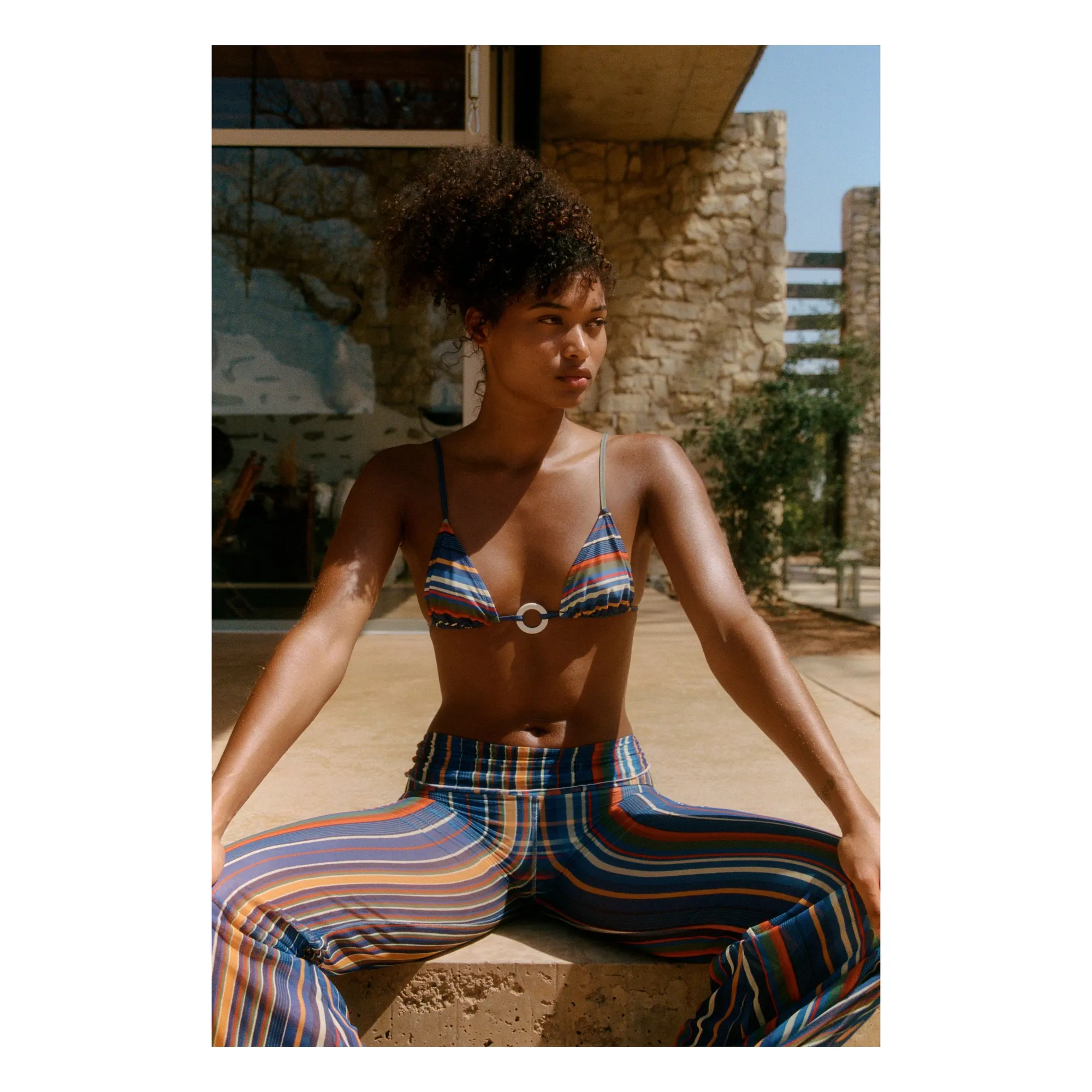 Pantalon Robi | Bleu- Image produit n°4