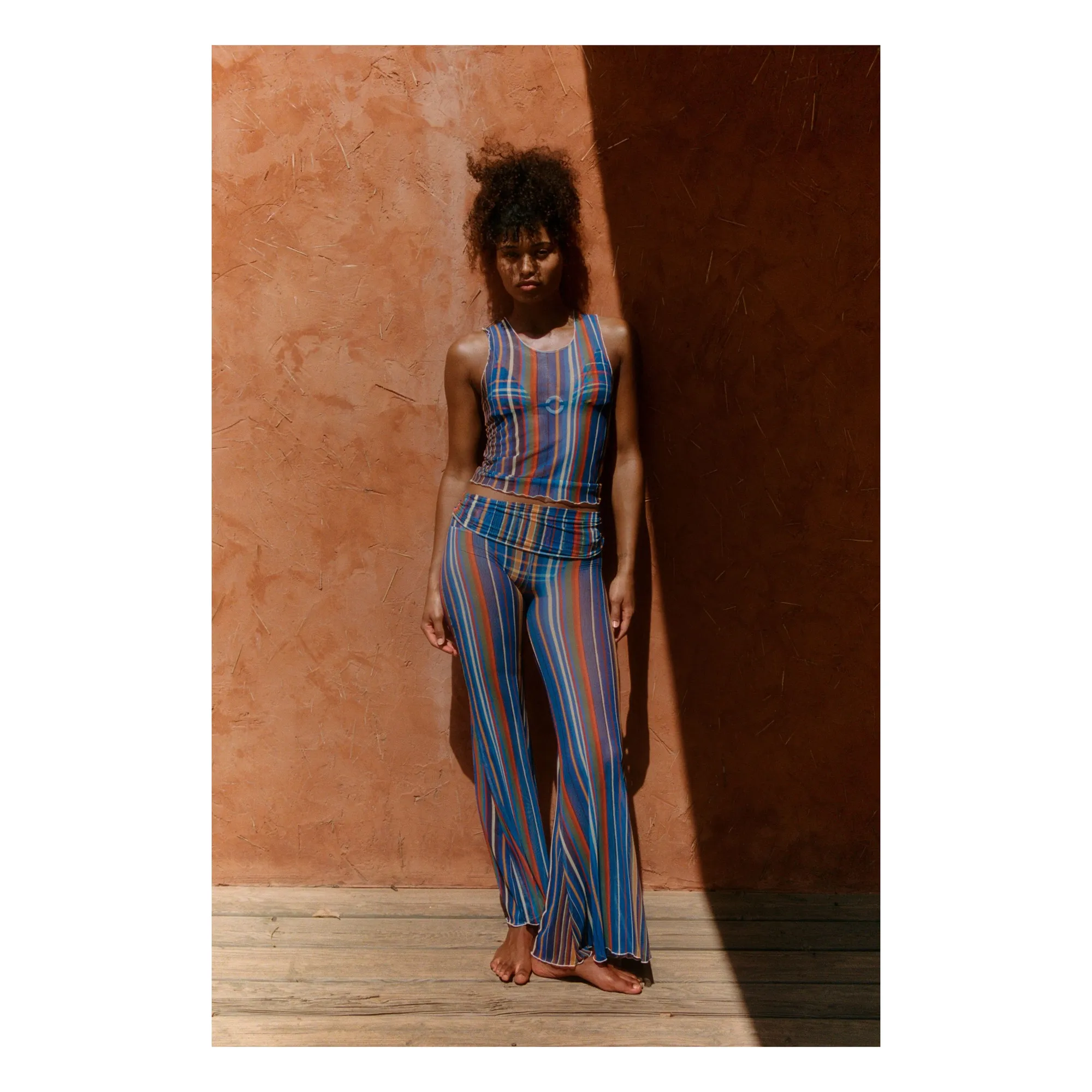 Pantalon Robi | Bleu- Image produit n°1