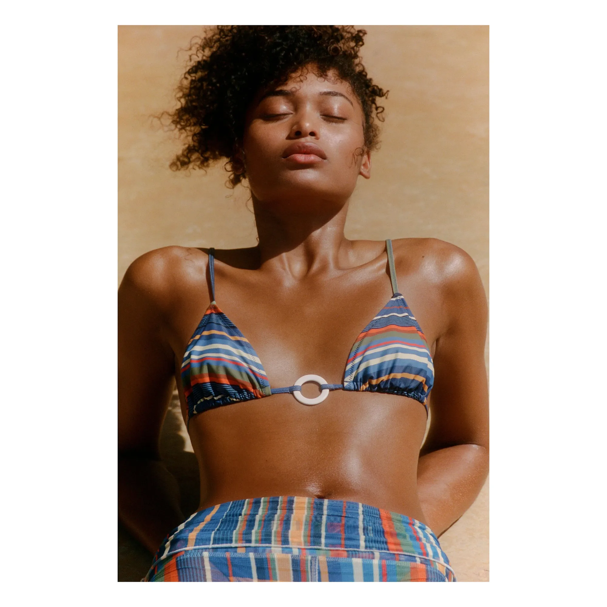 Haut de Maillot Camilla | Bleu- Image produit n°2
