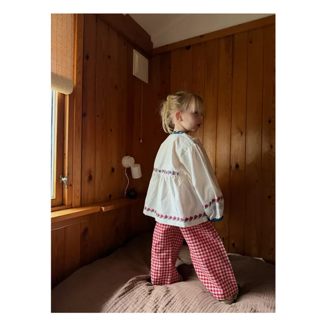 Falka Blusa de algodón orgánico - Colección Infantil | Crudo