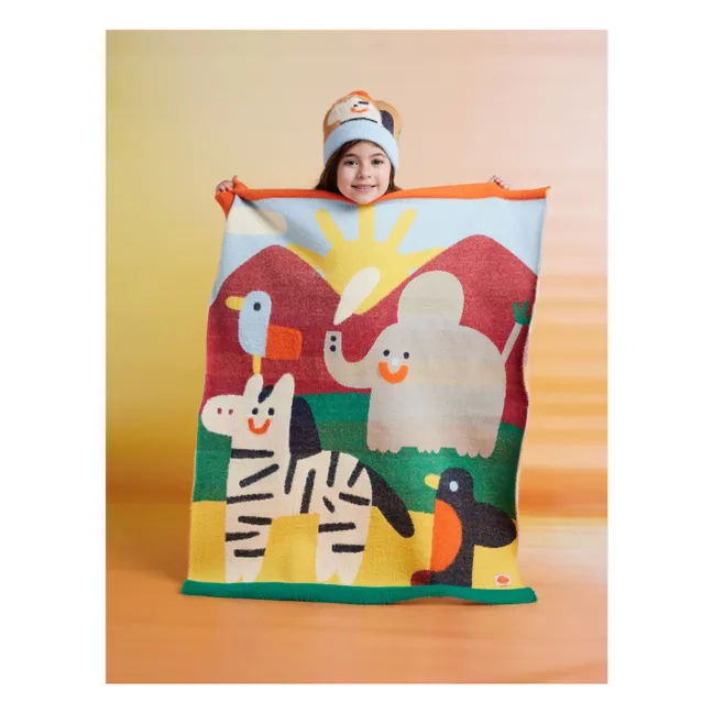 Zoo blanket | Green