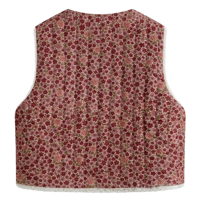 Gilet Sans Manches Réversible Victoria | Ecru