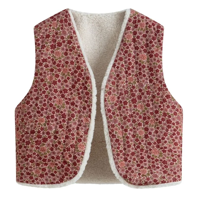 Gilet Sans Manches Réversible Victoria | Ecru