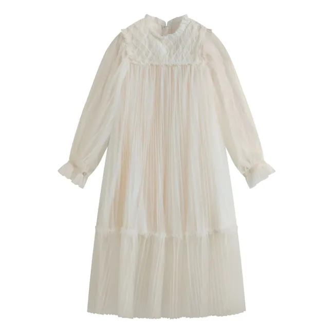 Robe Paula Tulle | Crème