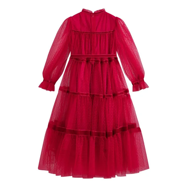Robe Valentina Tulle | Rouge