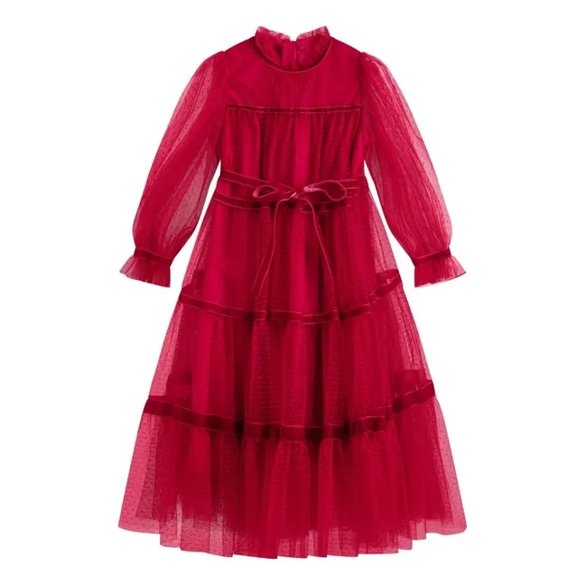 Robe Valentina Tulle | Rouge