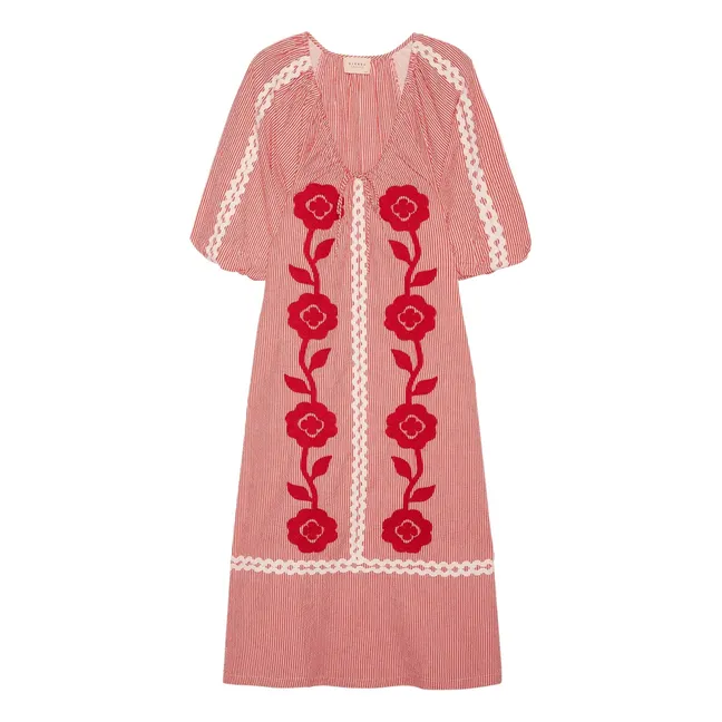 Abelone dress | Red