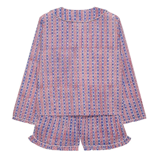 Pyjama Rayures Nuvena | Bleu
