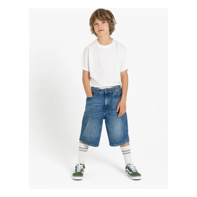 Bermuda Denim Oversize Sacha | Bleu jean