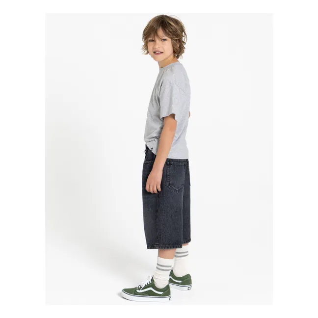 Bermuda Denim Oversize Sacha | Denim gris