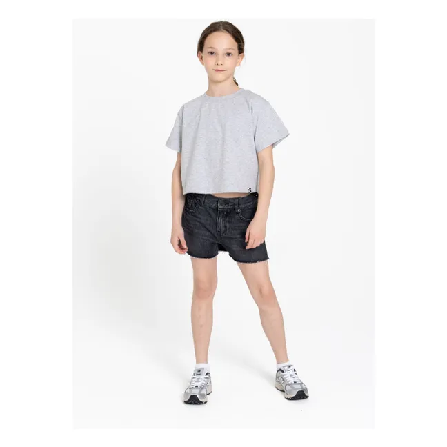 Denim Eva shorts | Denim grey