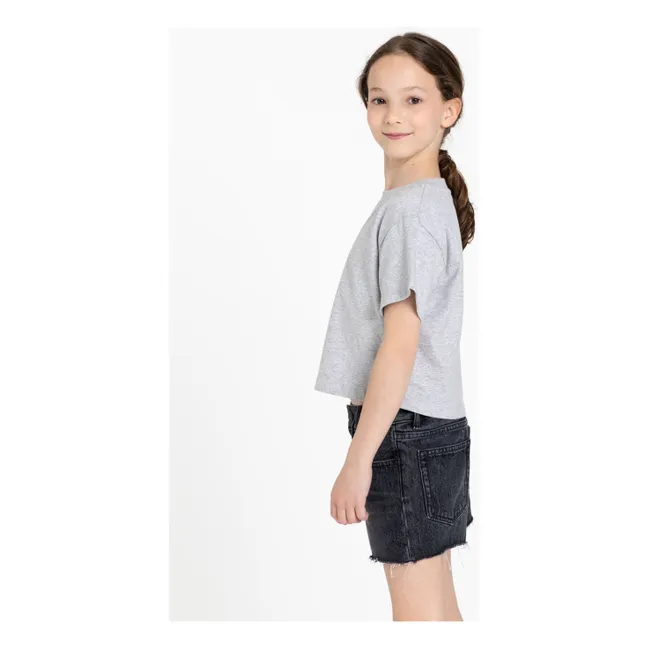 Denim Eva shorts | Denim grey