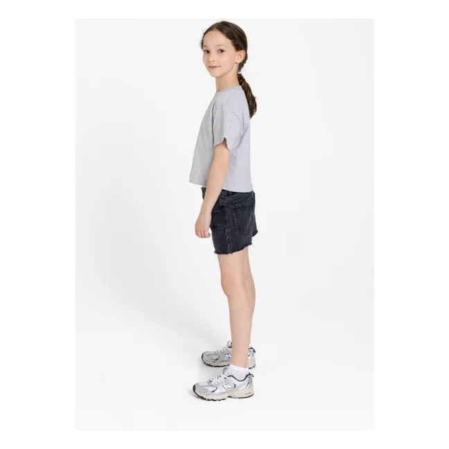 Denim Eva shorts | Denim grey