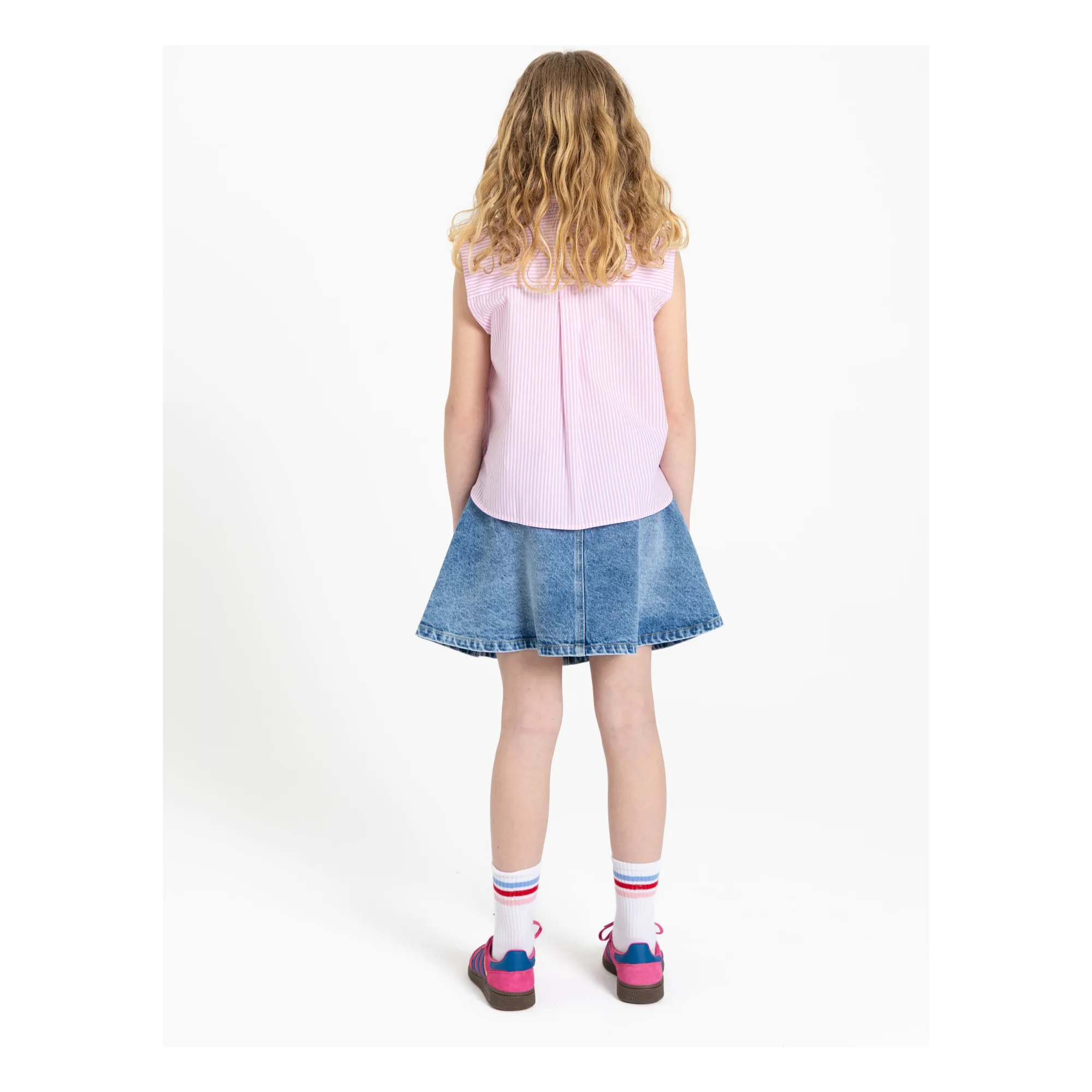Jupe Denim Joplin | Bleu- Image produit n°7