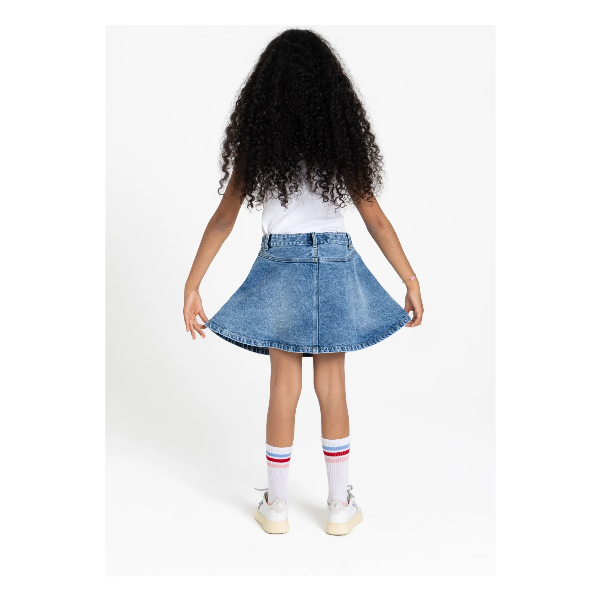 Jupe Denim Joplin | Bleu- Image produit n°5