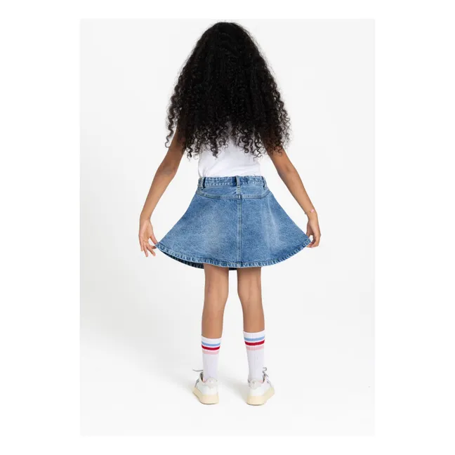Denim Joplin skirt | Blue