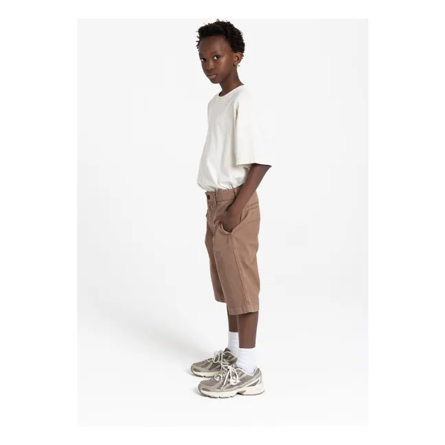 Short Chino Large Jacob | Marron glacé