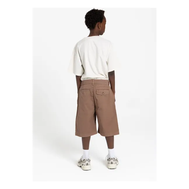 Short Chino Large Jacob | Marron glacé