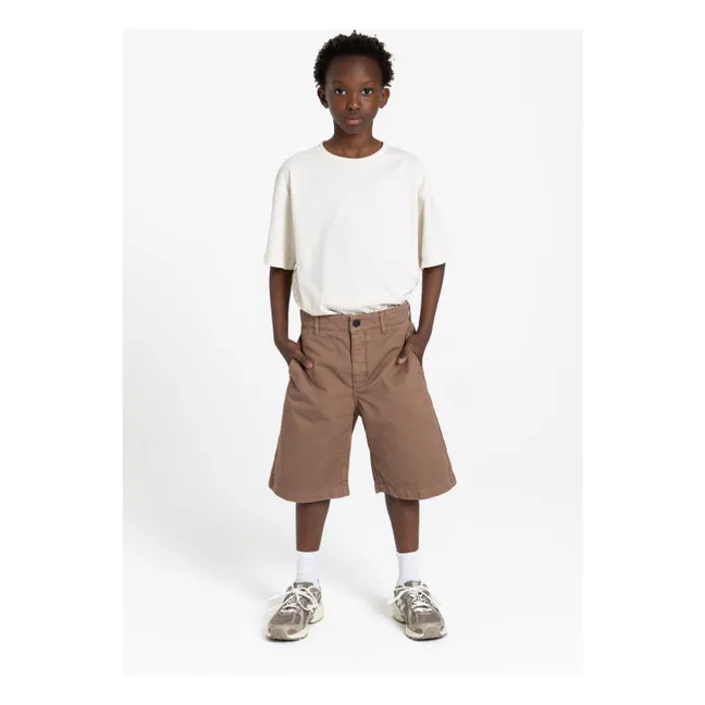 Short Chino Large Jacob | Marron glacé