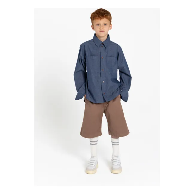 Short Chino Large Jacob | Marron glacé