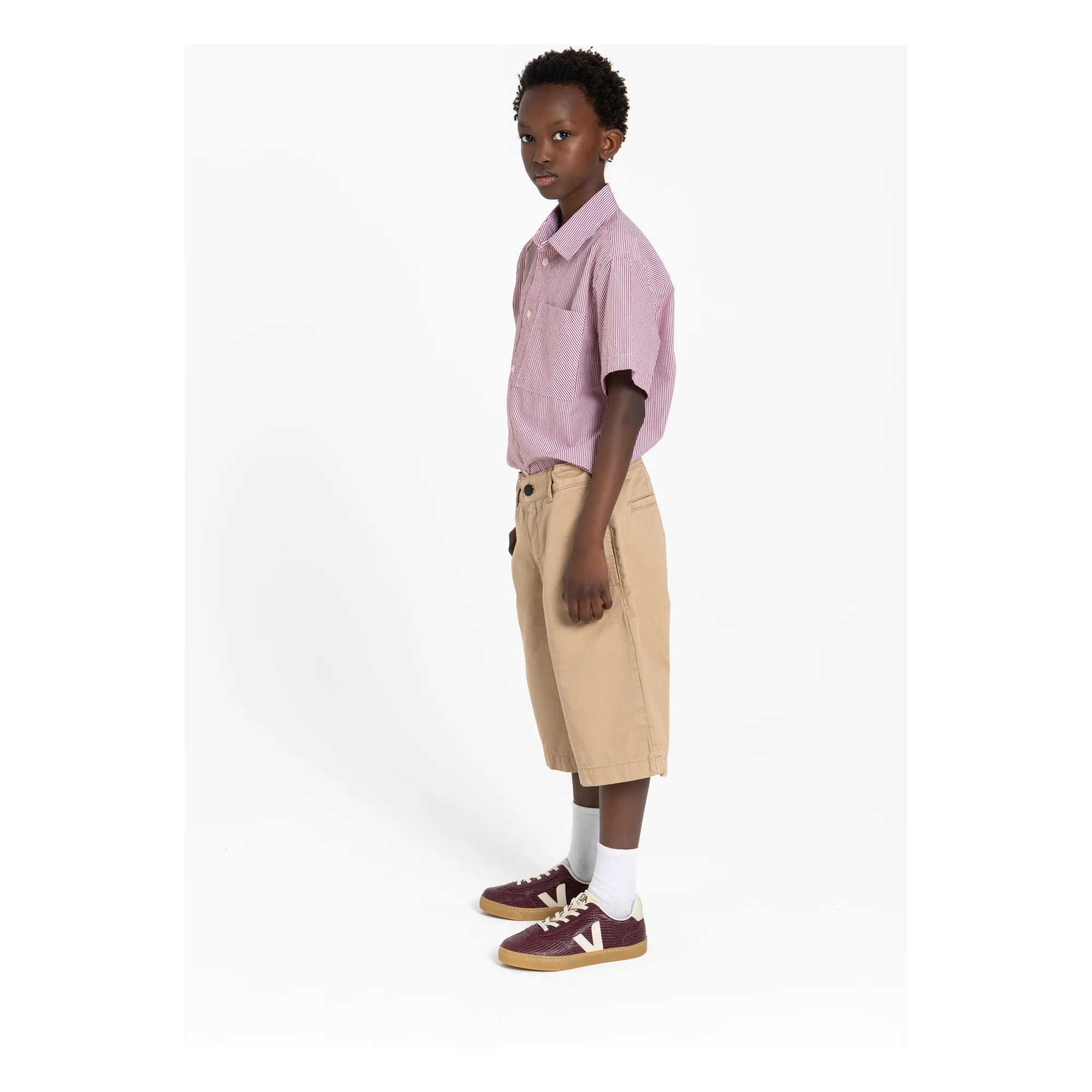 Chemise Rogue Rayée | Brique- Image produit n°6