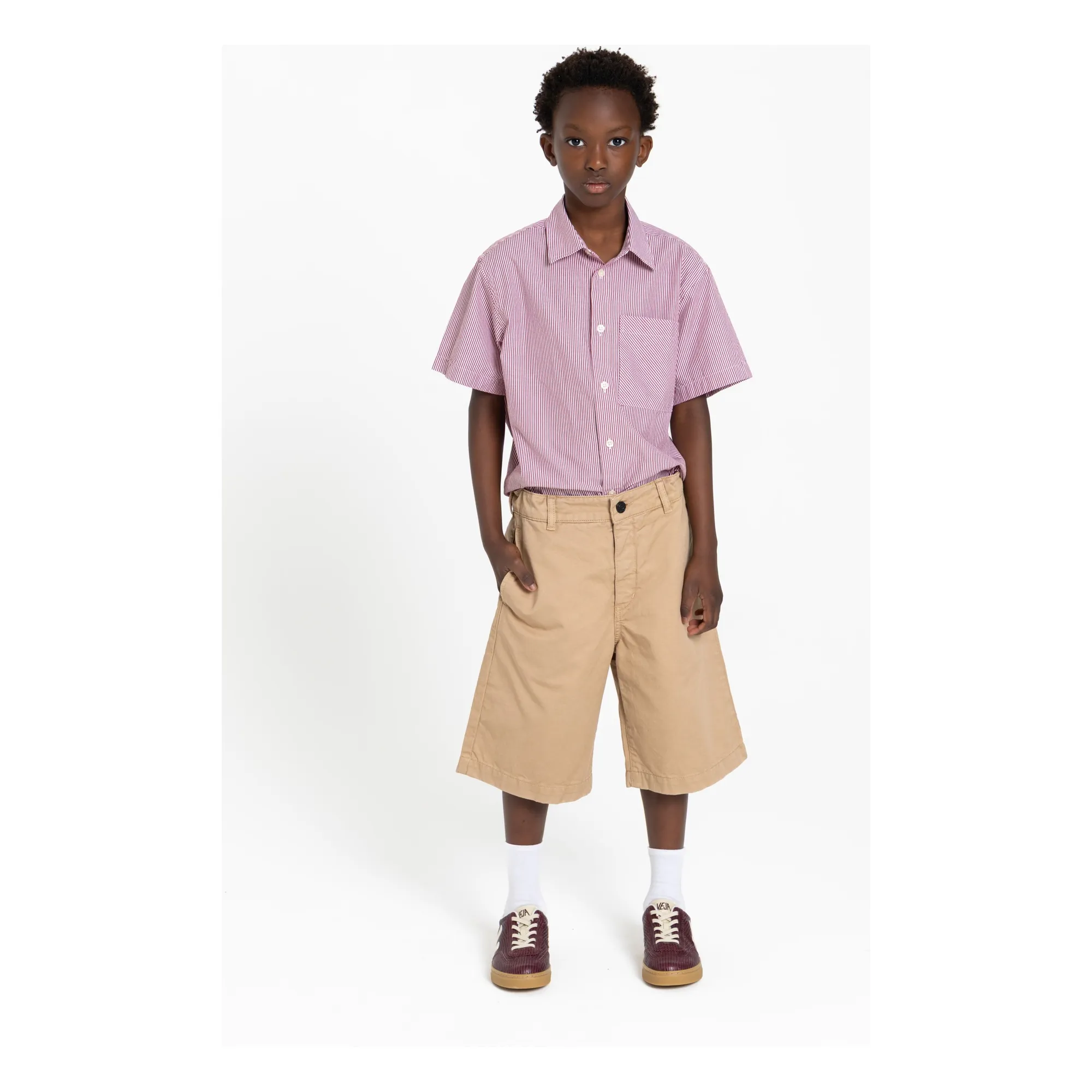 Chemise Rogue Rayée | Brique- Image produit n°5