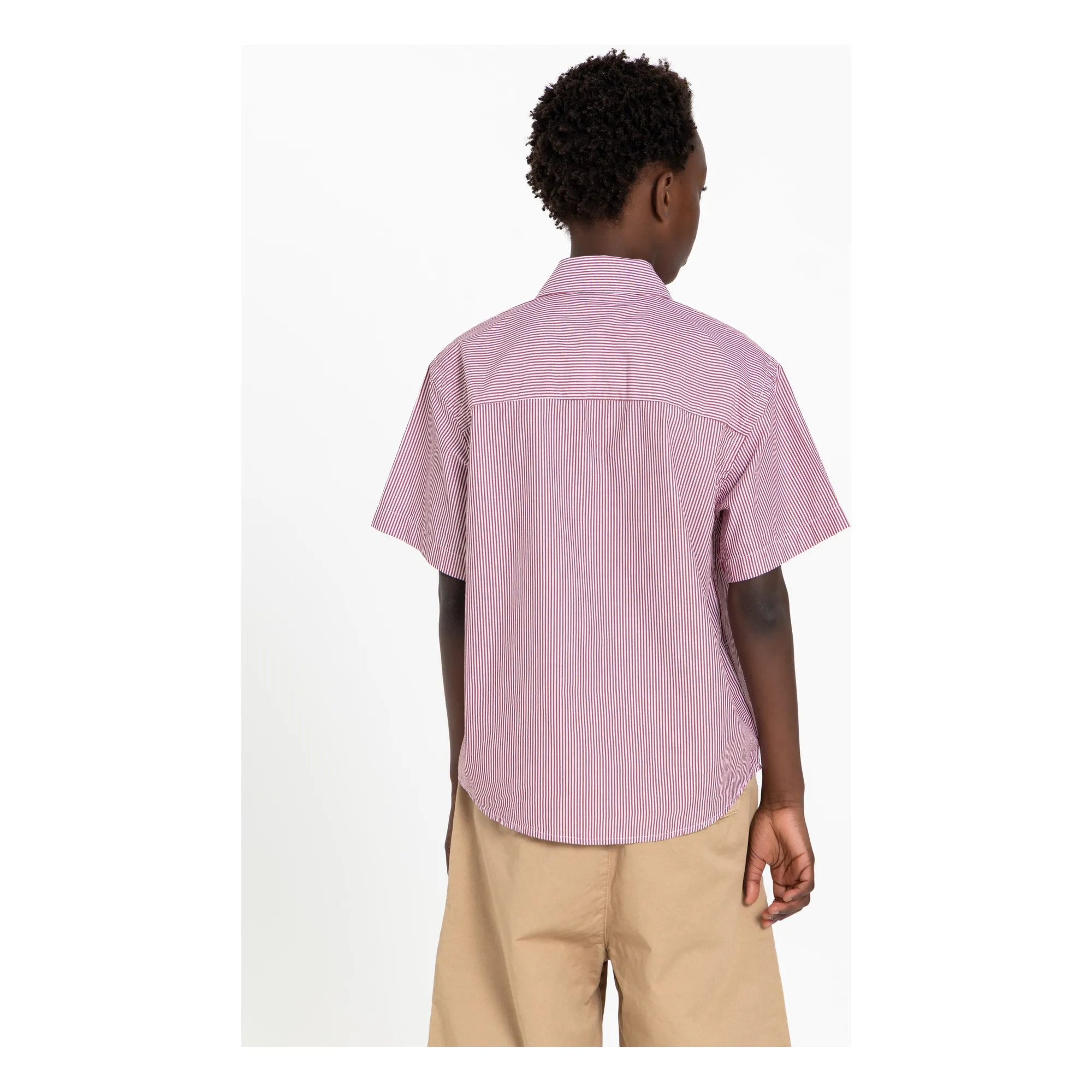 Chemise Rogue Rayée | Brique- Image produit n°7