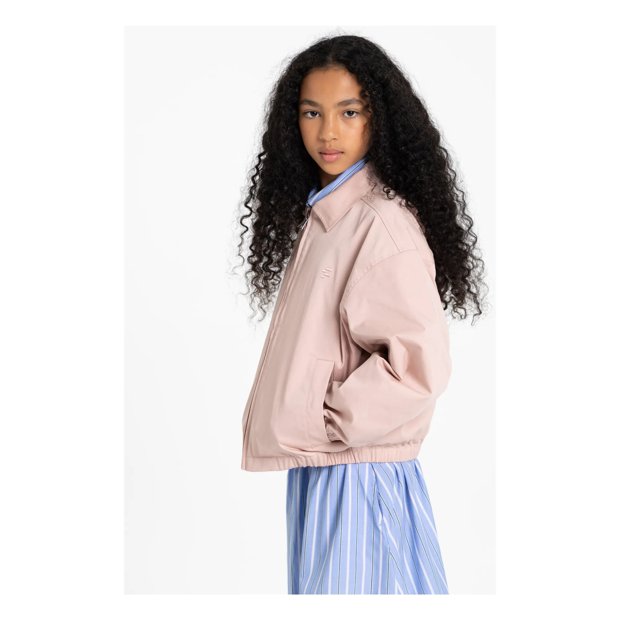 Veste Sage | Rose pêche- Image produit n°2