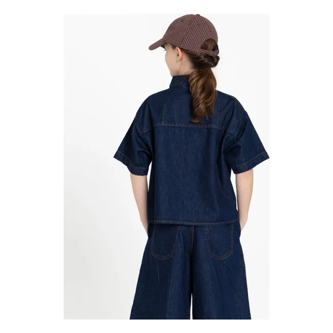 Casquette Dana Carreaux | Marron foncé