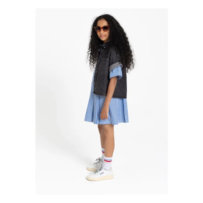 Robe Dakota Rayée | Bleu