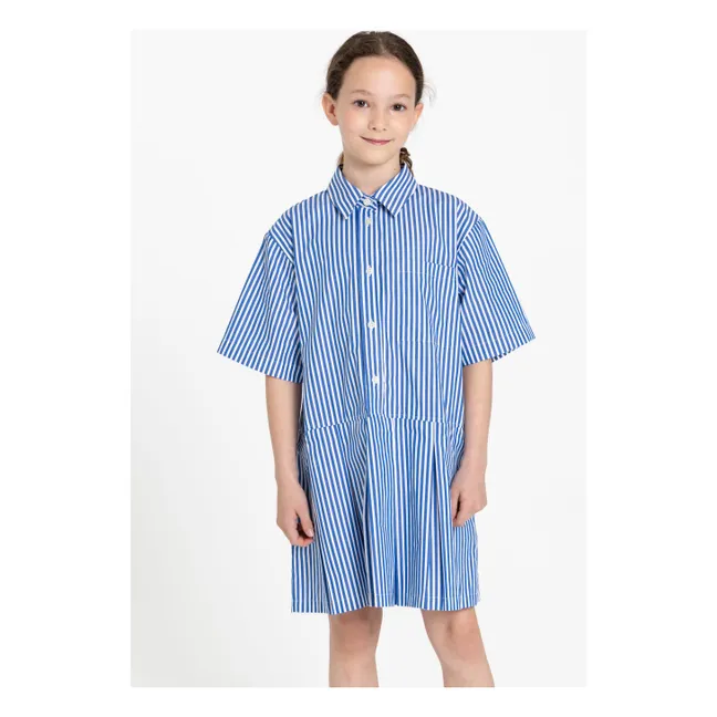 Robe Dakota Rayée | Bleu