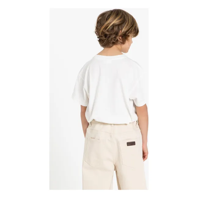 Jean Large Rodeo | Ecru