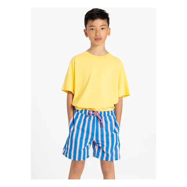Nils Organic cotton T-shirt | Fluorescent yellow