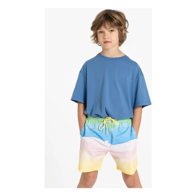 T-shirt Nils Coton Bio | Bleu roi
