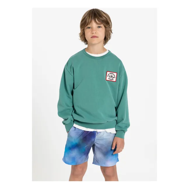 Sweat Ryde Wheelers Coton Bio | Vert émeraude