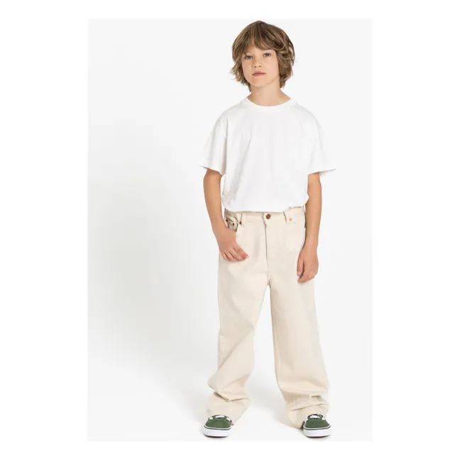 Jean Large Rodeo | Ecru