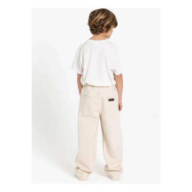 Jean Large Rodeo | Ecru