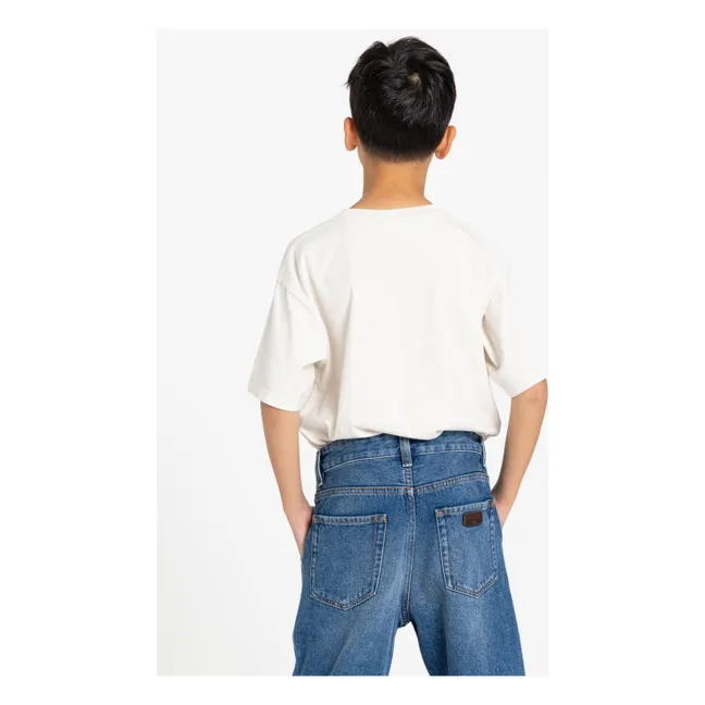 Jean Large Hank | Bleu jean