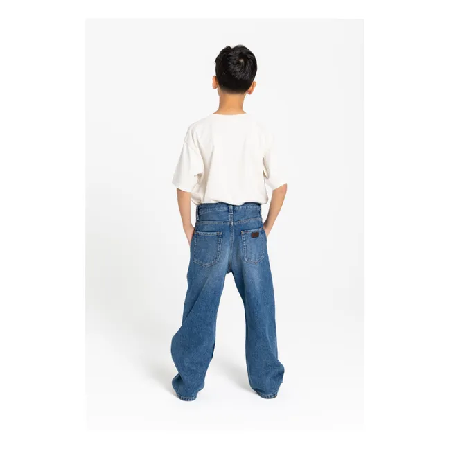 Jean Large Hank | Bleu jean