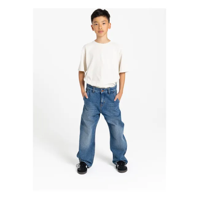 Jean Large Hank | Bleu jean