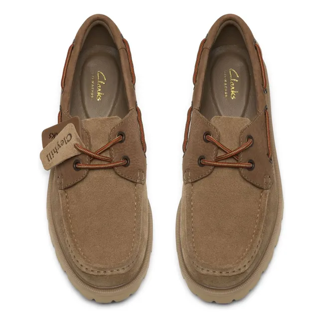 Zapatos náuticos Cleyhill | Beige obscuro