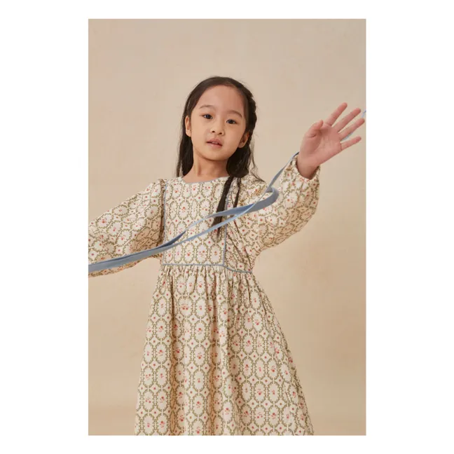 Kana Fleurie Dress | Ecru
