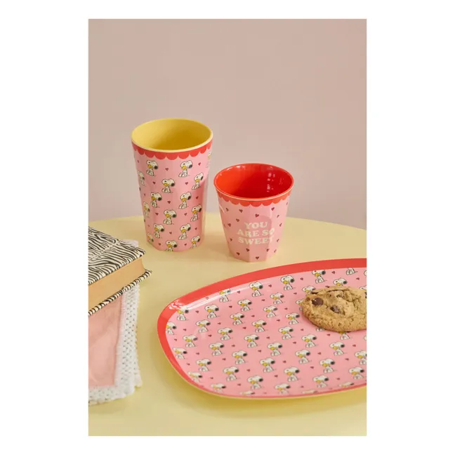 Gobelet en mélamine You Are So Sweet - Rice x Snoopy