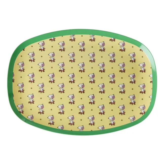 Plat en mélamine - Rice x Snoopy
