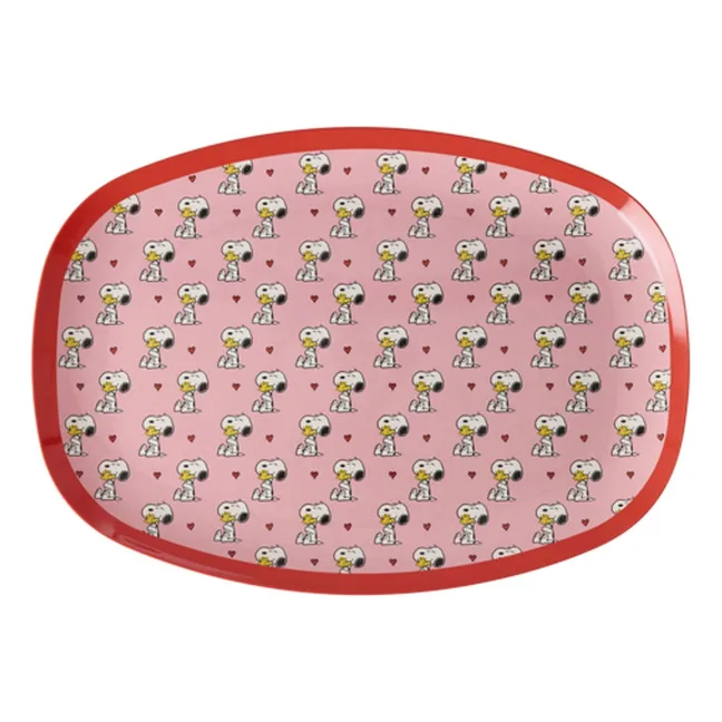 Plat en mélamine - Rice x Snoopy