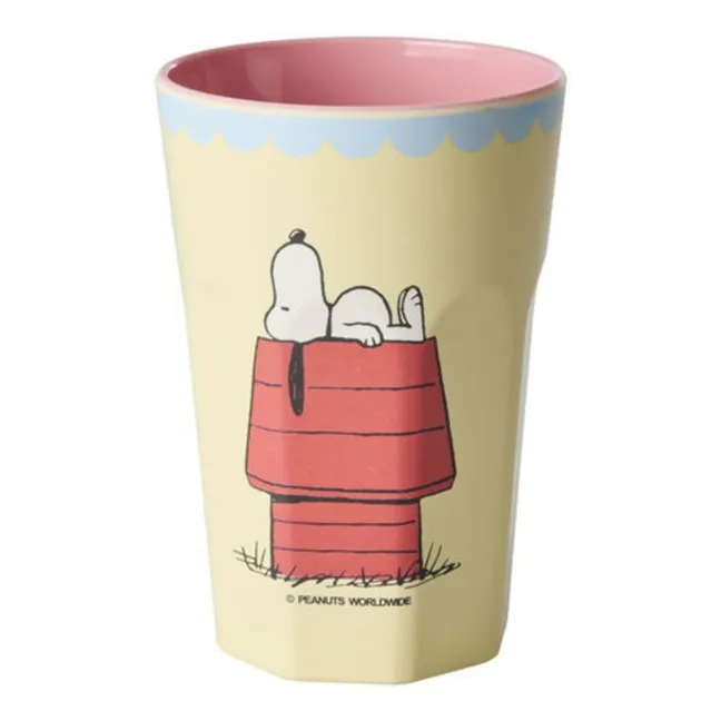 Gobelet en mélamine The Sun Will Come Up - Rice x Snoopy | Crème